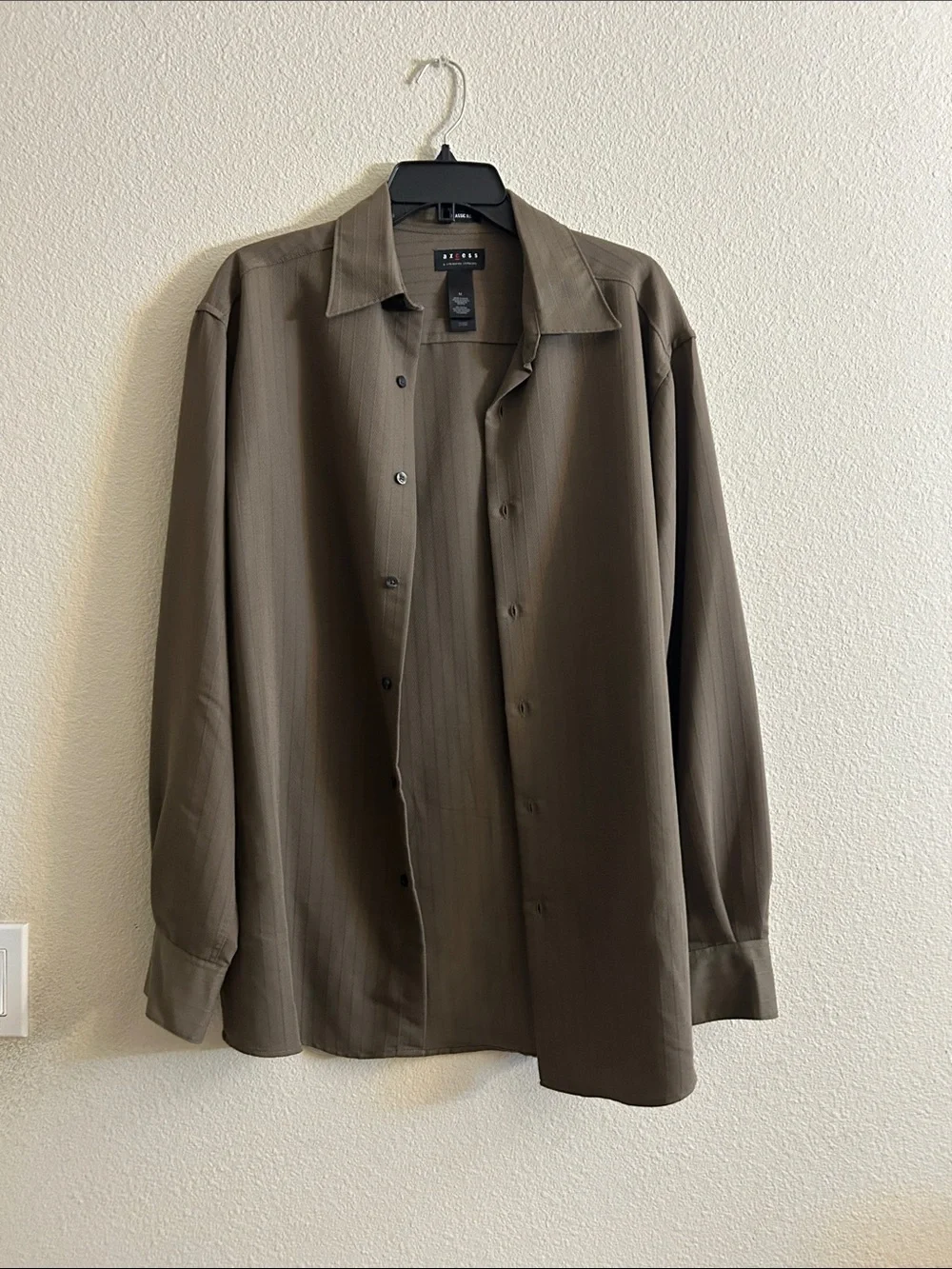 Alfani Men's Olive Green Lightweight Shirt Jacket